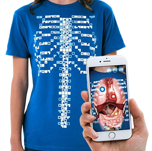 Camiseta Curiscope no Brasil: realidade aumentada para transformar o ensino de Ciências