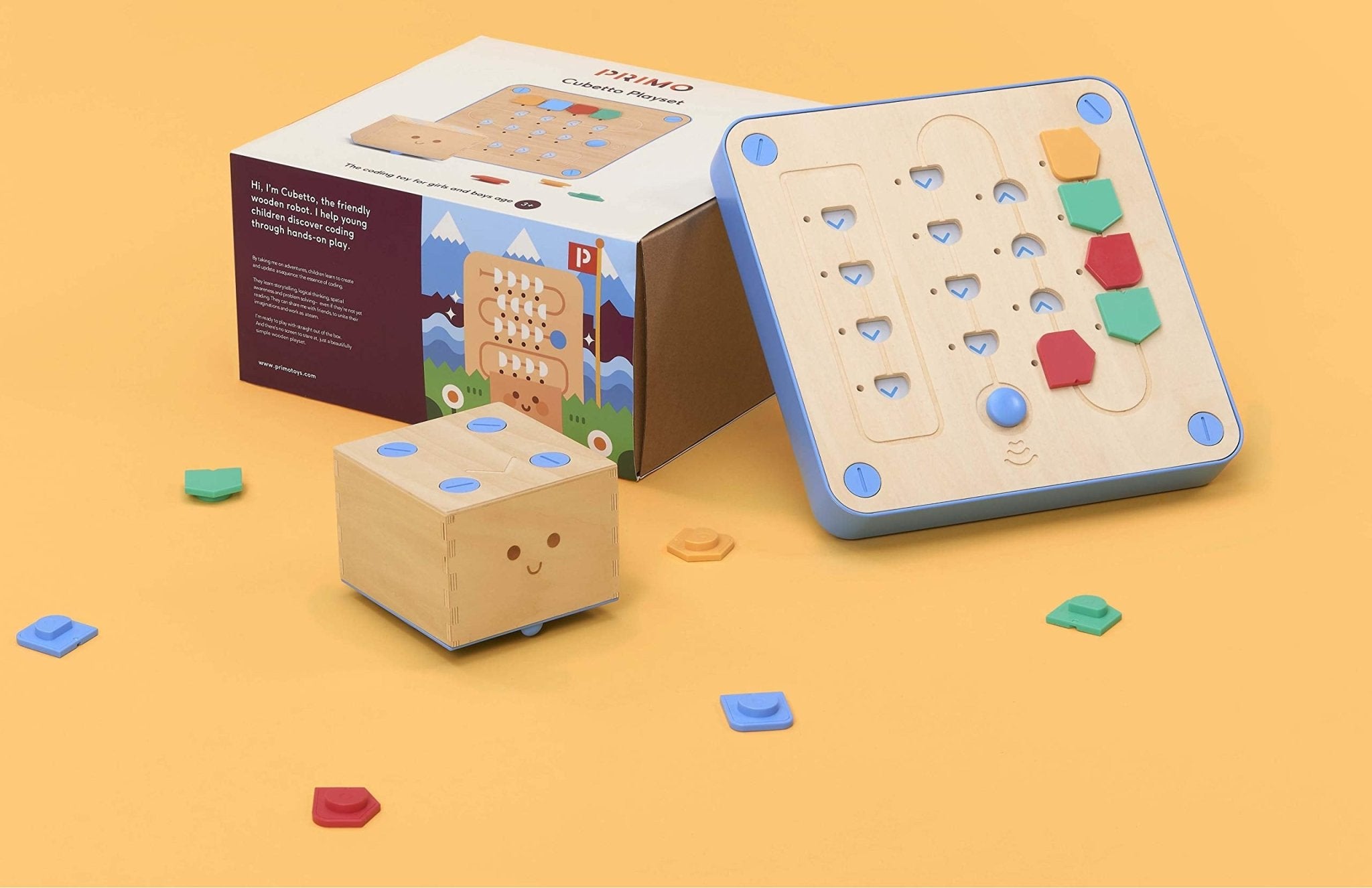 PRIMO Cubetto Player 知育玩具　プログラミング Cubetto – Intelecta Company